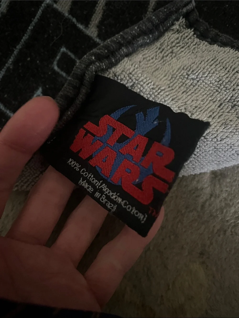 1996 Star Wars Darth Vader Beach Towel - Black & Red